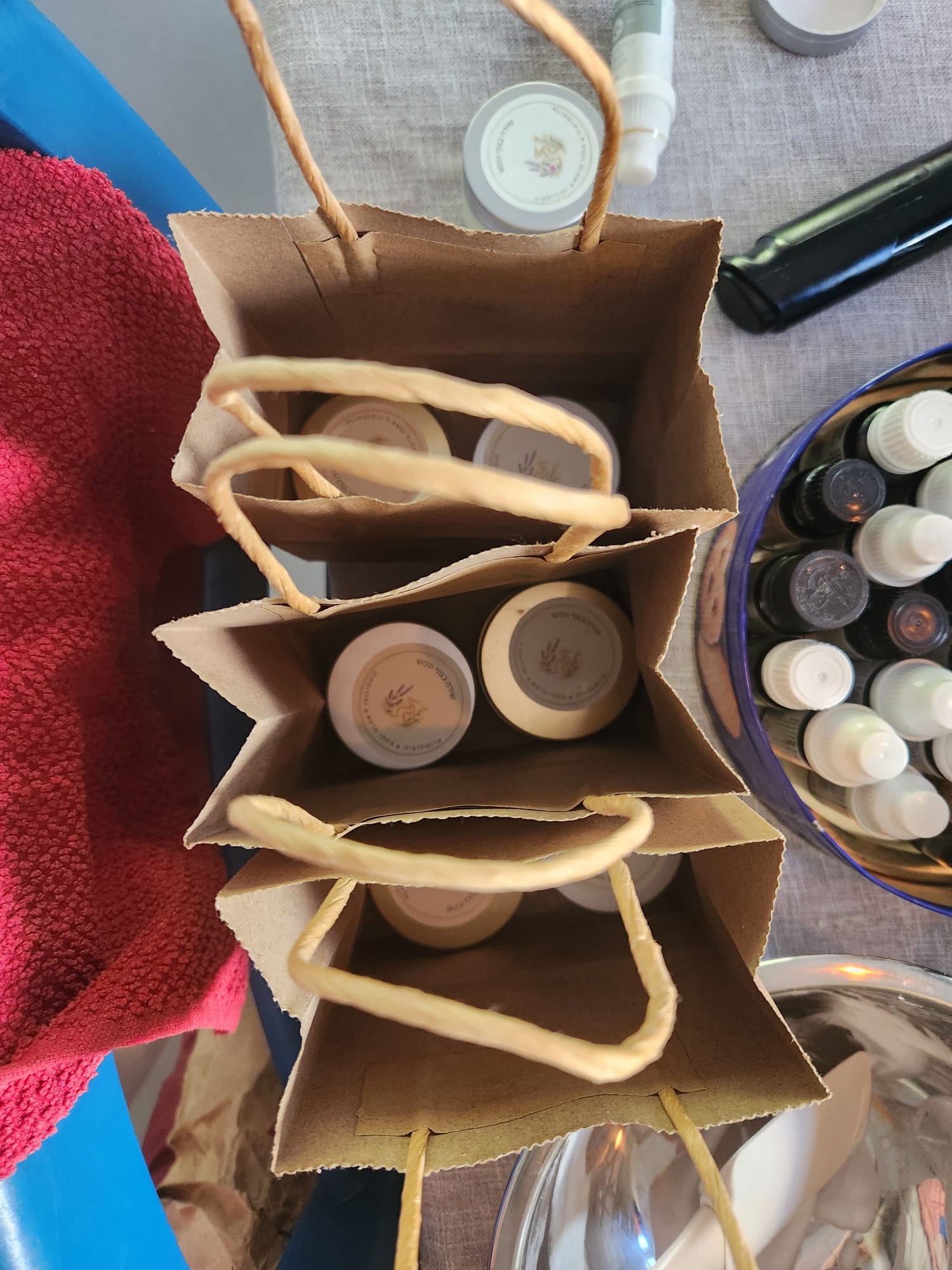 מוצרים טבעיים מהסדנה